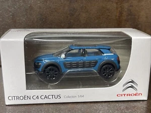 Norev Citroen Händler Modellauto C4 Cactus 1/64 blau BRANDNEU - Bild 1 von 5