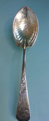 Cáscara de azúcar esterlina Gorham Jac Rose, 1885 Foto 1 de 3