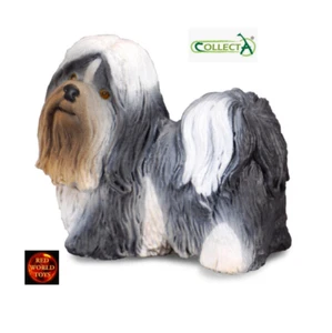 Figura modelo de juguete para perro Shih Tzu de CollectA 88195 tapa de pastel totalmente nueva - Imagen 1 de 1