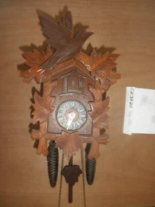 Cuckoo Clock German Black Forest working 1 Day CK3020 - Picture 1 of 7