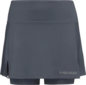 HEAD Girl's Club Basic Skort - Anthracite - Size 164 - Picture 1 of 2