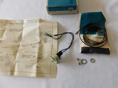 NOS OEM GM 1965 Oldsmobile Glove Box Light Lamp Starfire 88 98 F85 Cutlass Delta - Image 1 of 4