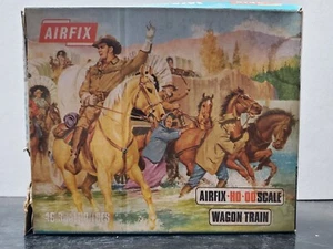 Airfix Waggon Zug Wild West Pioneer Maßstab 1:72 HO/OO 46 Teile Plastik Modell Soldat - Bild 1 von 7