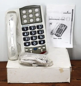 Clarity Ameriphone P300 Corded Amplified Phone, Picture Dialing BIG button NIOB - Bild 1 von 4