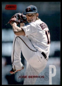 2018 Topps Stadium Club #128 Jose Berrios Red Foil - Picture 1 of 2