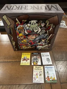 Munchkin Monster Box With 5 Add Ons Knight Undead Hipster Skull Marked For Death - Picture 1 of 11