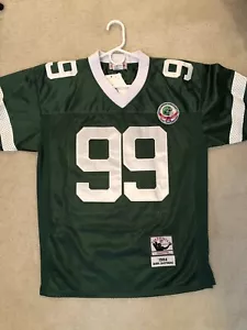 Réplica de camiseta autografiada de Mark Gastineau de los New York Jets nueva con etiquetas - Imagen 1 de 3