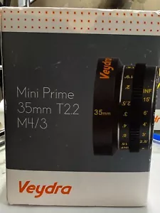 Lente Veydra Mini Prime 35 mm T2,2 para montaje E - Imagen 1 de 1