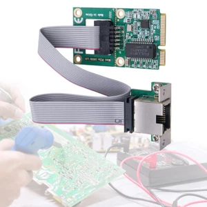 Mini PCI Express Gigabit Ethernet Card RTL8111H LAN NIC Card 10/100/1000M for PC - Bild 1 von 9