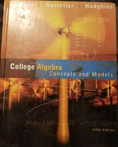 College Algebra Concepts & Models 5th Addition by Ron Larson, Anne V Hodgkins... - Imagen 1 de 8
