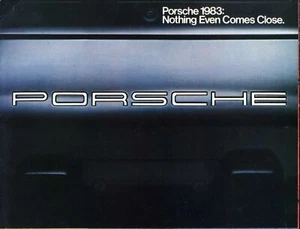1983 Porsche Nothing Even Comes Close / Audi Original Car Sales Brochure  - Picture 1 of 3