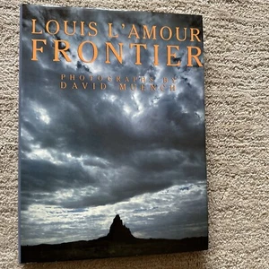 Louis L'Amour Frontier Photographs by David Muench Hardcover 1984 USED HC BOOK - Picture 1 of 12