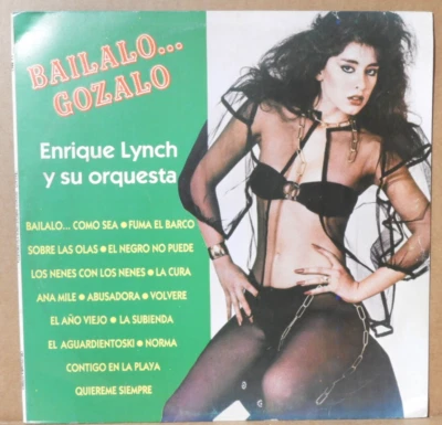 ENRIQUE LYNCH Y SU ORQUESTA "Bailalo,Gozalo" 1986 (CBS/SE8843/PERU) SALSA VG/EX! - Image 1 of 4