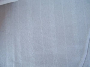 #97 OATMEAL CASMERE SELF STRIPE 26" X 58" JACKET WEIGHT FABRIC CLOTHING - Picture 1 of 1