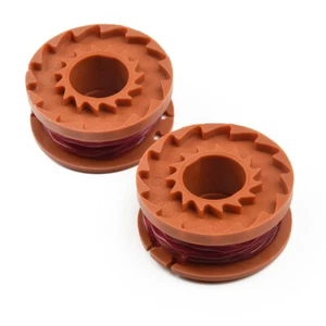 2xSpool And Line For WORX WG150E , WG151E , WG154E, WG157E ,WG165E Strimmer Pack - Picture 1 of 22