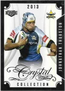 2017 NRL Elite Crystal Collection (CC 27) Jonathan THURSTON Cowboys 2013 - Picture 1 of 1