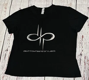 Devin Townsend Project DTP T-Shirt Damen XL schwarz Band Logo - Bild 1 von 7