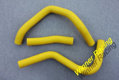 MANGUERA RADIADOR SILICONA AMARILLA SUZUKI GSX-R1000 GSXR 1000 2001-2004 2002 2003 Foto 1 de 4