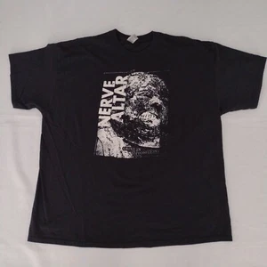 Nerve Altar Grind in Opposition Shirt Adult Heavy Metal Grind Music Black A17 - Imagen 1 de 9
