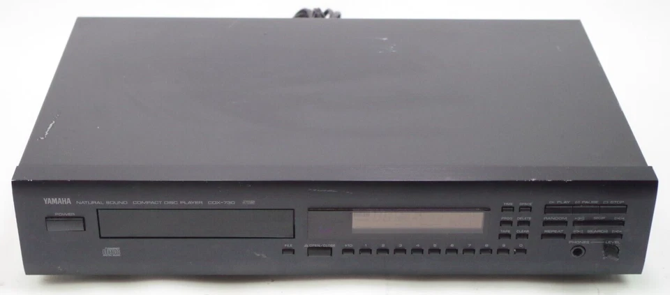 Yamaha CDX-730 Single CD Player Natural Sound AS IS For Repair READ - Image 1 of 4