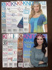 Lot Of 10 Knit 'N Style Magazines 2010 - 2012 Anniversary Issue Patterns EUC - Picture 1 of 15