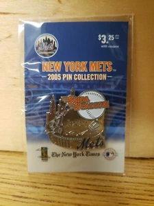 NEW YORK METS ‘SHEA STADIUM’ Pin from NY TIMES 2005 Collection - Picture 1 of 2