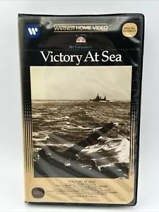Victory at Sea 1960 VHS Warner Brothers Home Video Clamshell War Documentary HTF - Picture 1 of 15