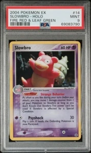 Pokémon TCG Slowbro 14/112 PSA 9 EX Feuerrot Blattgrün Holo Yuka Mori - Bild 1 von 2