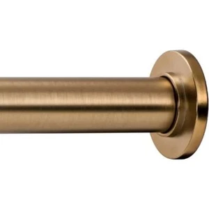 Dyiom Shower Curtain Rods 36"L Metal Spring Tension Durable Adjustable Gold - Picture 1 of 5