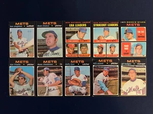 1971 Topps New York Mets Team Set - Picture 1 of 4