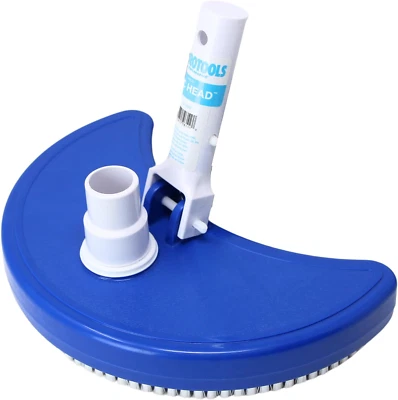 Accesorio manual para cabezal de aspiradora de piscina, piscinas subterráneas y sobre el suelo, con cerdas Foto 1 de 4