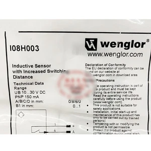 1PCS New Wenglor Proximity Switch Sensor I08H003 Free Shipping#QW - Picture 1 of 1
