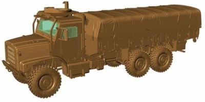 Oshkosh MTVR Mk.27 Long WB, Unarmored, USMC Arsenal-M 224200131 Plastic 1/87 Kit - Image 1 of 2