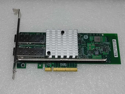 Adaptador de servidor Ethernet Intel 82599ES 10Gbps doble puerto PCI-E x8 SFP+ Foto 1 de 4