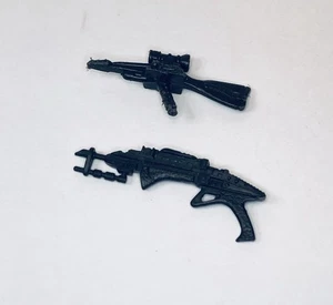 1990 GI G.I. Joe 3.75” Sonic Fighters Dodger 2 Black Guns Weapons Parts Toy - Picture 1 of 2
