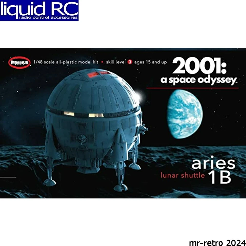 Moebius Models 20017 Aries 1B Lunar Shuttle 1/48 - Image 1 of 1