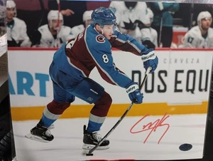 Cale Makar Colorado Avalanche SIGNED 8x10 Photo COA From VS Autographs Sticker - Picture 1 of 5