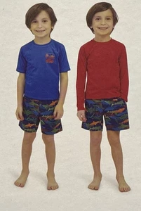 Lands' End NWT Youth 3-PC Swim Set; UPF 50 Quick Dry Size 6T - 031 - Picture 1 of 4