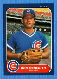 1986 Fleer #374 Ron Meredith Chicago Cubs - Picture 1 of 1