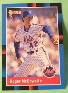 1988 Donruss - Roger McDowell #651 - New York Mets - Picture 1 of 2