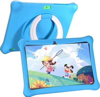 SGIN Kids Tablet 10.1 inch Android 12 Tablet for Kids 32GB Bluetooth Dual Camera - Image 1 of 4