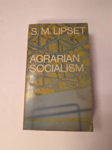 Agrarian Socialism by S.M. Lipset Vtg PB 1971 University of California Press - Picture 1 of 5