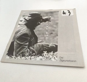 Stadttheater Pforzheim Theaterheft Begleitheft : Der Zigeunerbaron 1983 akz - Bild 1 von 2