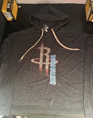 Women’s NBA Houston Rockets LS Pullover Large New With Tags - Image 1 of 4