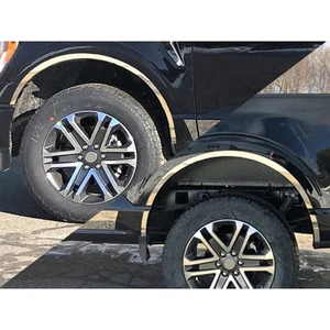Polished Wheel Well Accent Trim fit for 2021-2022 Ford F-150 Pickup [12pcs] - Picture 1 of 3