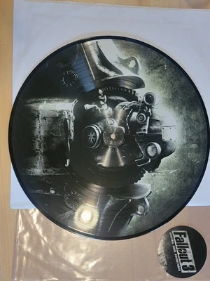 FALLOUT 3 Original Game Soundtrack PICTURE DISC Vinyl Record Hot Topic Exclusive - Image 1 of 2