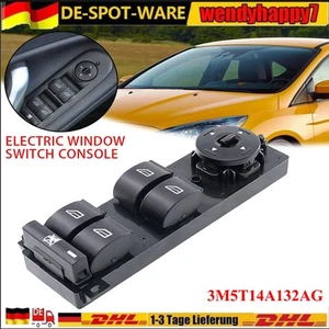 VORNE ELEKTRISCHE WINDOW SWITCH CONSOLE Für FORD FOCUS MK2  C-MAX 3M5T14A132AG - Bild 1 von 15