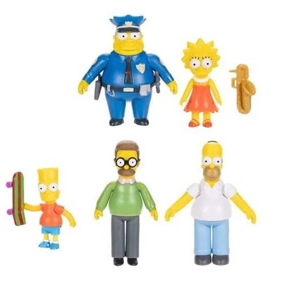 Figuras de acción a escala de 2 1/2 pulgadas de Los Simpson - Seleccionar figura(s) Foto 1 de 4