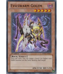 Yugioh - Evilswarm Golem (Super Rare) (1st Edition) - HA07-EN053 P - Picture 1 of 1