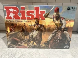 Risk The Game of Strategic Conquest Board Game Hasbro New Factory Sealed - Picture 1 of 4